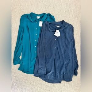 NWT 2 JJill Blouses